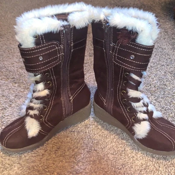 Lace up wedge boots ❤️‍🔥 - Picture 7 of 14